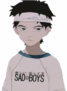 🚗 悲しいボーイズ
SAD BOYS sad boys, anime, japanese, boy, sad, youth, teenager telegram sticker