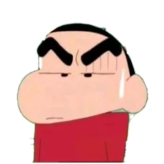 😐 Shin-chan Crayon Shin-chan Shin-chan, Anime, Manga, Dessin animé, Drôle, Personnage telegram sticker