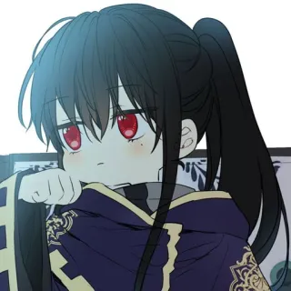 🇹🇹 アニメ, マンガ, キャラクター, 可愛い, 女の子, アート telegram sticker