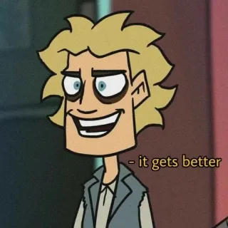🌟 it gets better telegram sticker