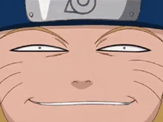 😁 Naruto Naruto, Anime, Manga, Wyraz twarzy, Uśmieszek, Śmieszne telegram sticker