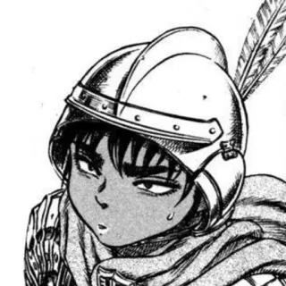➿ Griffith Berserk Manga, Anime, Griffith, Helm, Veer, Berserk, Fantasy telegram sticker