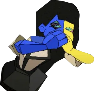 🤮 Ena Animasi, Geometris, Kartun, Karakter, Aneh, Ena telegram sticker