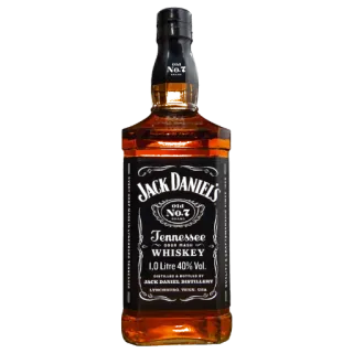 🥃 Jack Daniel's Алкоголь, Виски, Бутылка, Напиток, Ликер telegram sticker