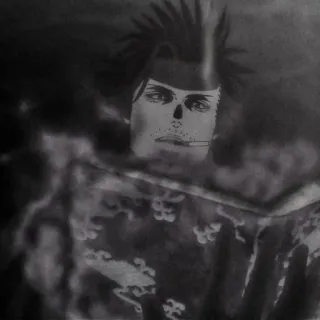 🖇️ Yami Sukehiro Black Clover Аниме, Манга, Чёрный клевер, Ями Сукэхиро, Магия, Волшебник telegram sticker