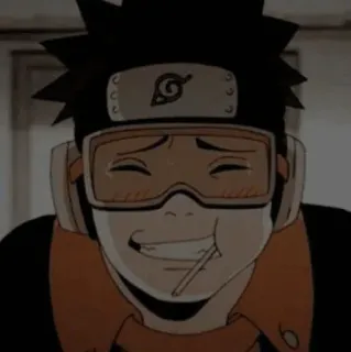 🕷 Obito Uchiha Naruto anime, naruto, obito, manga, uchiha telegram sticker
