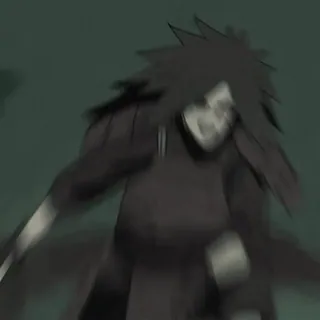 🌑 Madara Uchiha Naruto Anime, Ninja, Kampf, Uchiha, Madara telegram sticker