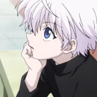🍶 Killua Zoldyck Hunter x Hunter Anime, Killua, Hunter x Hunter, Desenho animado telegram sticker
