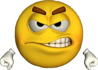 👺 zły, emoji, kreskówka, twarz, wyraz telegram sticker