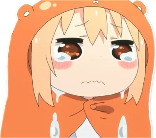 😭 anime, crying, sad, girl, cute, sticker, illustration telegram sticker