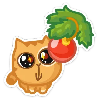 🎅 kucing, kartun, stiker, lucu, hewan, ceria telegram sticker
