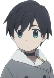 😳 Anime, Personagem, Criança, Menino, Desenho animado, Ilustração telegram sticker
