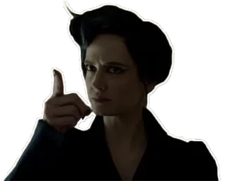 👈 woman, finger, gesture, pointing, angry telegram sticker