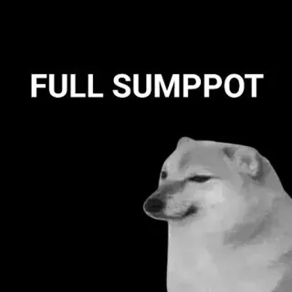 🙂 FULL SUMPPOT Meme, Doge, Sumpot, Hinaan, Humor whatsapp sticker