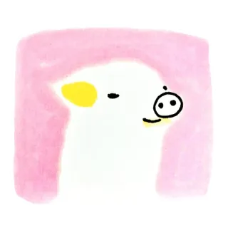 😏 свинья, животное, милый, иллюстрация, мультфильм, розовый, желтый telegram sticker