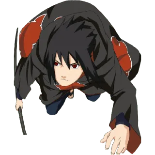 🥵 Sasuke Uchiha Naruto อนิเมะ, อุจิวะ, ซาสึเกะ, มังงะ, นินจา whatsapp sticker
