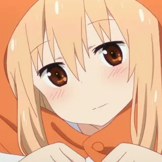 🍫 Umaru Doma Himouto! Umaru-chan Anime, Chica, Linda, Umaru, Himouto, Dibujo animado telegram sticker