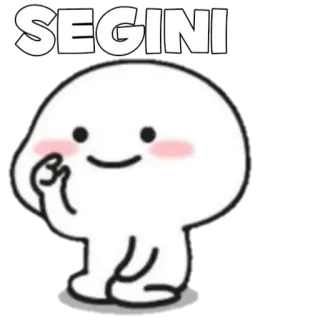 🍡 SEGINI Dessin animé, Mignon, Personnage, Sticker telegram sticker