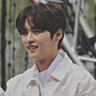 🥀 orang, pria, potret, senyum, korea, asia telegram sticker
