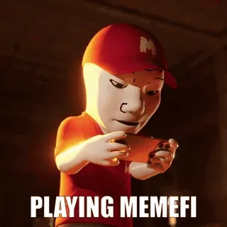 👾 PLAYING MEMEFI ゲーム, モバイル, ミーム, 面白い, キャラクター telegram sticker