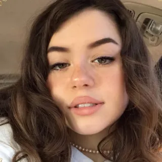 💞 mujer, retrato, belleza, morena, persona, cara telegram sticker