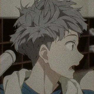 💛 anime, hoạt hình, sốc, thiếu niên, con trai telegram sticker