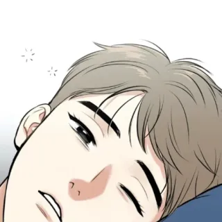 😪 อนิเมะ, มังงะ, นอนหลับ, เหนื่อย, เด็กผู้ชาย telegram sticker