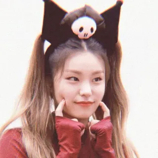 hwang yeji | @O93INC telegram stickers