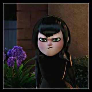 🌸 Mavis Dracula Hotel Transylvania mavis, dracula, hotel transilvânia, bravo, monstro, desenho animado telegram sticker