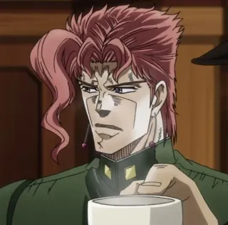 🌟 Noriaki Kakyoin JoJo's Bizarre Adventure Anime, Manga, Personnage, Noriaki Kakyoin, JoJo's Bizarre Adventure telegram sticker