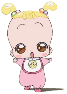 🌸 Anime, Desenho animado, Bebê, Personagem, Fofo telegram sticker