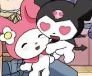 💖 My Melody 마이멜로디, 산리오, 만화, 애니메이션, 우정, 귀여운 telegram sticker