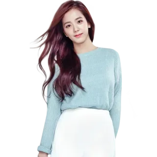 😊 Jisoo kpop, idol, sängerin, promi, frau, koreanisch, jisoo, blackpink whatsapp sticker