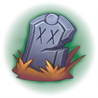 🎮 grave, tombstone, death, rip telegram sticker