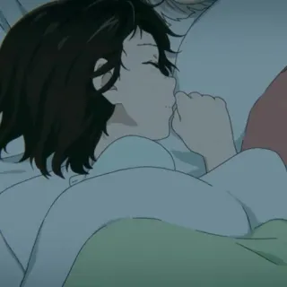 🥡 schlafen, Anime, Cartoon, schlafend, ausruhen telegram sticker