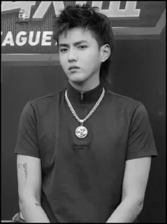 🎥 Kris Wu zanger, beroemdheid, acteur, Kris Wu, idool, matje telegram sticker