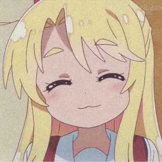 😊 anime, cartoon, girl, smile, kawaii telegram sticker