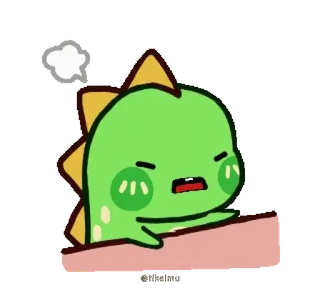 Chobosaurus! @tikelmu telegram stickers