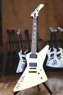 🎸 EET FUK chitarra, rock, musica, strumento, elettrica telegram sticker