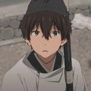🎐 Anime, Ragazzo, Carino, Serio, Hyouka telegram sticker