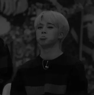 🖇 Jimin Jimin, BTS, K-pop, cantante, lindo, morro, entretenimiento whatsapp sticker