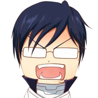 MHA chibi @Alitame72 telegram stickers