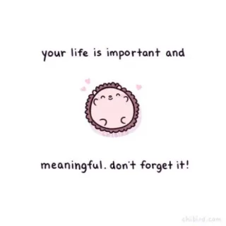 𓈒𓏸🛵♡̷̷ cheer up! @namaplanet whatsapp stickers