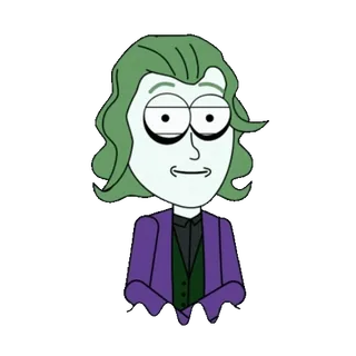 ❤ The Joker Joker, Kartun, DC Comics, Penjahat, Kriminal, Gotham telegram sticker