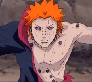 😤 Pain Naruto Anime, Karakter, Naruto, Pain, Manga telegram sticker
