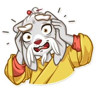 😨 preocupado, ansioso, angustiado, pânico, stress, desenho animado, cachorro, personagem telegram sticker