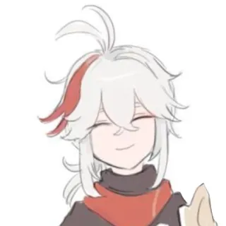 🙂 Kaedehara Kazuha Genshin Impact 动漫, 游戏, 原神, 枫原万叶, 枫原万叶 telegram sticker