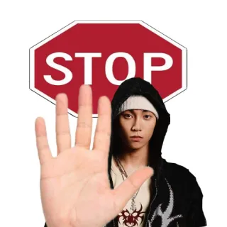 ✋ STOP telegram sticker