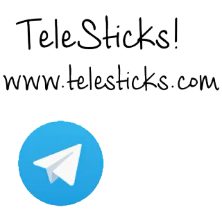 ⛳ TeleSticks!
www.telesticks.com pegatina, telegram, avión de papel, logo, sitio web telegram sticker