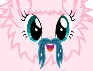 🤯 pony, cartoon, animal, cute, funny, face telegram sticker